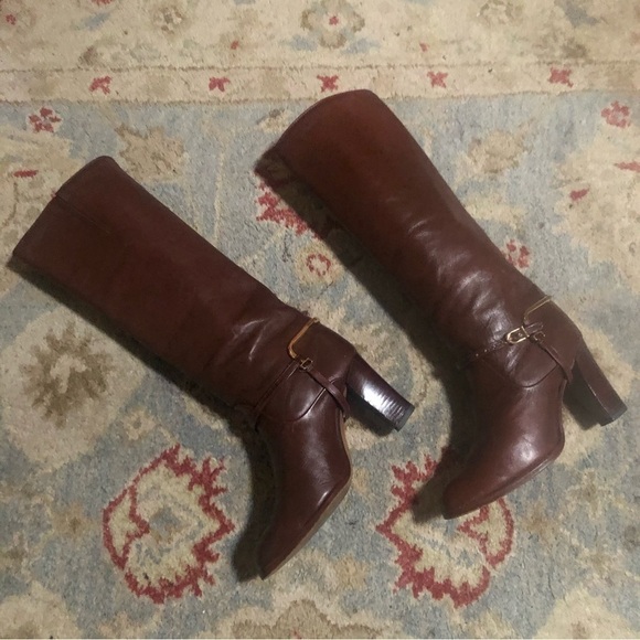 Women’s Genuine Leather Brown Boots in Excellent Used ConditionSize 7 M - Picture 6 of 14